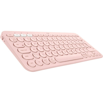 Modelo Logitech K380 Bluetooth Rosa