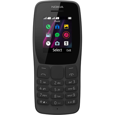 Teléfono Móvil Nokia 110 Negro