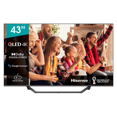 Televisión Hisense 43A7GQ QLED 43 '' Smart TV 4K UHD