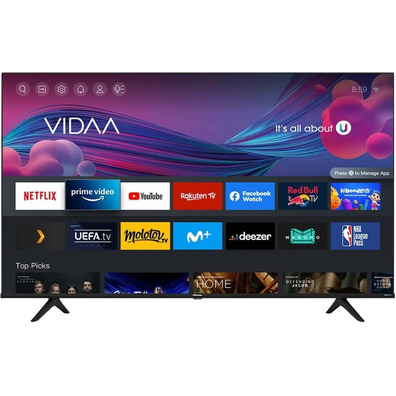 Televisión LED Hisense 50A6BG 50 '' Smart TV 4K Wifi/BT