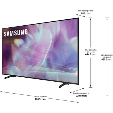 Televisión Samsung QLED QE50Q60A 50 " Ultra HD 4K Smart TV/WiFi