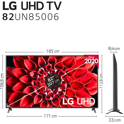 Televisor LG 82UN85006LA 82 " Ultra HD 4K/Smart TV/WiFi