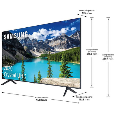 Televisor Samsung UE43TU8005 43 " Ultra HD 4K/Smart TV/WiFi