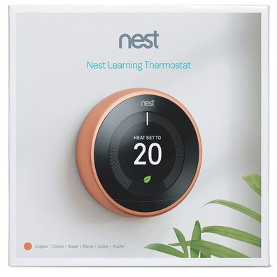 Termostato Google Nest 3ª Geração T3031EX Cobre