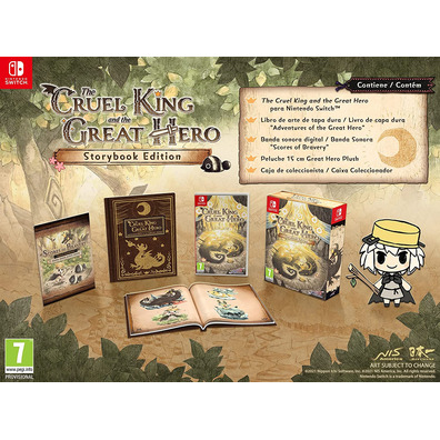 O Rei Cruel e The Great Hero StoryBook Edition Switch