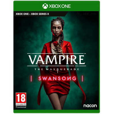 Vampiro The Masquerade Swansong Xbox One / Xbox Series X