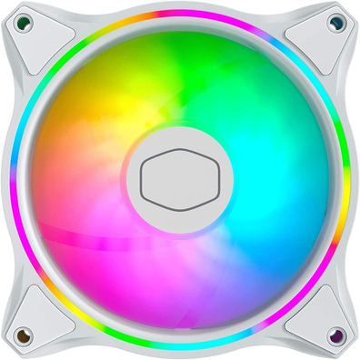 Ventilador Cooler Master MF120 Halo ARGB Blanco 12 cm