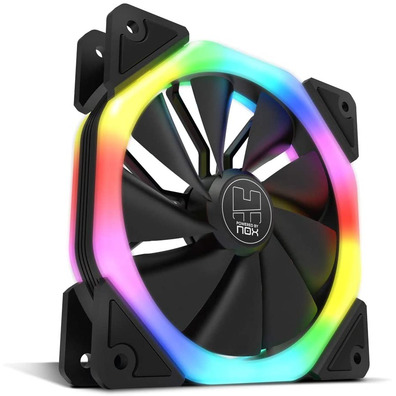 Ventilador Nox Hummer S-FAN 12 cm ARGB Rainbow