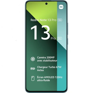 Xiaomi Redmi Note 13 Pro 12GB / 512GB / 6,67 " / 5G / Verde Azulado