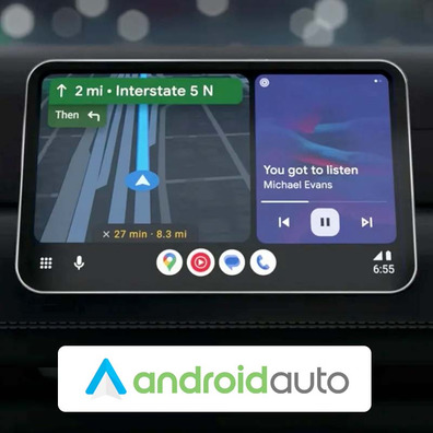 Xuda A5 Mini-loja inalámbrico Carplay / Android Auto