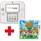 Nintendo 2DS Branco/Vermelho + Animal Crossing New Leaf