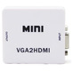 Mini adaptador VGA-HDMI con audio 3.5mm