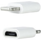 Raio Relâmpago a Micro USB Nanocable Blanco