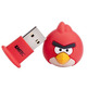 Memória USB Angry Birds Vermelha 4 Gb