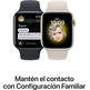 Apple Watch SE 2ª Gen GPS/Cell 44mm Aluminio Plata / Correa Blanca