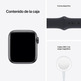 Apple Watch SE 2021 GPS 40 mm Caja de Aluminio Gris despor/ Correa Deportiva Negro Medianoche