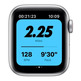 Apple Watch SE GPS/Cellular 40mm Caja Aluminio Plata / Correa Nike Deportiva Platino Puro y Negra