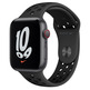 Apple Watch SE Nike 2021 GPS/Cellular 44 mm Gris Cinza / Correa Deportiva Nike Antracita Negro