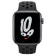 Apple Watch SE Nike 2021 GPS/Cellular 44 mm Gris Cinza / Correa Deportiva Nike Antracita Negro