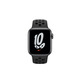 Apple Watch SE Nike GPS 40 mm Gris Correio Correa Deportiva Nike Antracita Negro