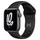 Apple Watch SE Nike GPS 40 mm Gris Correio Correa Deportiva Nike Antracita Negro