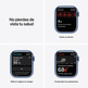 Apple Watch Series 7 GPS 41 mm Caja Aluminio en Azul / Correa deportiva Azul Abismo