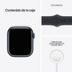 Apple Watch Series 7 GPS/Cellular 41 mm Caja de Aluminio en Negro Medianoche / Correa deportiva Negr