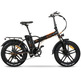 Bicicleta Eléctrica FAT Bike Youin You-Ride Texas Negro / Naranja