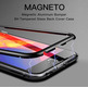 Magnetic Case with Tempered Glass Iphone 7/8 Preto