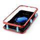 Magnetic Case with Tempered Glass Iphone 7/8 Vermelho