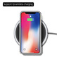 Magnetic Case with Tempered Glass iPhone X/XS Prata