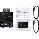 Disco duro SSD Samsung T7 Touch 2TB Negro