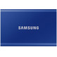 Disco rígido SSD Samsung Portátil T7 2TB USB Azul