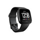 Fitbit versa smartwatch alumínio preto/ preto