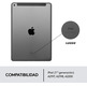 Funda con Hidrologitech Combo Touch iPad (7ª y 8ª Gen) 10,2 " Gris