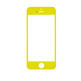 Cristal frontal para iPhone 5/5S/5C/SE Amarelo