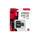 Kingston MicroSDXC 64gb uhs-i Clase 10 + Adaptador SD