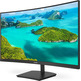 Monitor Curvo Philips E-Line 241E1SCA 23,6 " Full HD Multimídia Negro