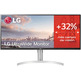 Monitor Profesional Ultrapanorámico LG 34WN650-W 34 '' WFHD Multimídia Plata