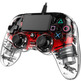 Nacon Compact Controller Illuminated Red Oficial PS4