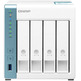 NAS QNAP Desktop 4BAY NAS 1GB RAM 1GbE