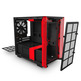 NZXT Caixa MINI ITX H210 Preto-Vermelho