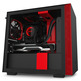 NZXT Caixa MINI ITX H210 Preto-Vermelho