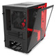 NZXT Caixa MINI ITX H210 Preto-Vermelho