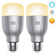 Pack 2 Lâmpadas Inteligentes Xiaomi MI LED Smart Bulb 10W E27