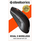 Ratón Steelseries Rival 3 18000DPI Wireless TICO NEGRO