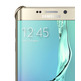 Carcaça Clear Cover Ouro Samsung Galaxy S6 Edge Plus - Samsung