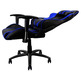 Cadeira Famer Pro Thunderx3 TGC15BB Cor Preto/Azul Azul