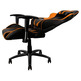 Cadeira Famer Pro Thunderx3 TGC15BB Cor Preto/Azul Orange