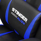 Cadeira Gamer Woxter Stinger Station Alien Preto-Azul